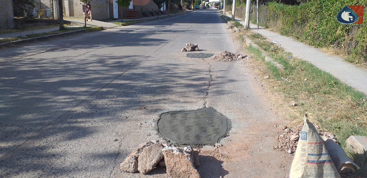 BACHEO EN CALLE PROLONGACIÓN DE TRUJANO, COLONIA SANTA ROSA  SEGUNDA SECCIÓN