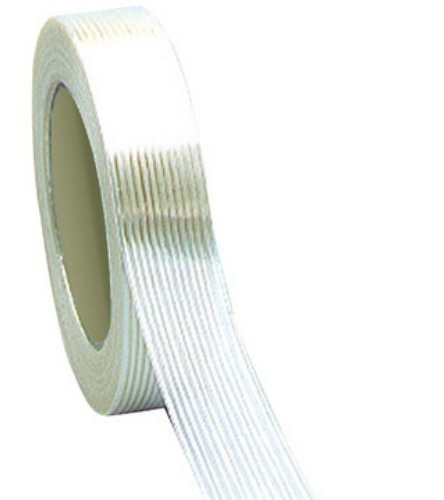 CINTA ADHESIVA CON FILAMENTOS DE SEGURIDAD 24mm/50m HONBOSS