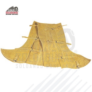POLAINAS
Categoría: Carnaza
Talla: Unitalla
Descripción: Fabricados con carnaza gruesa y flexible, permiten la protección de partes vitales del soldador y su ropa contra salpique y escorias.
