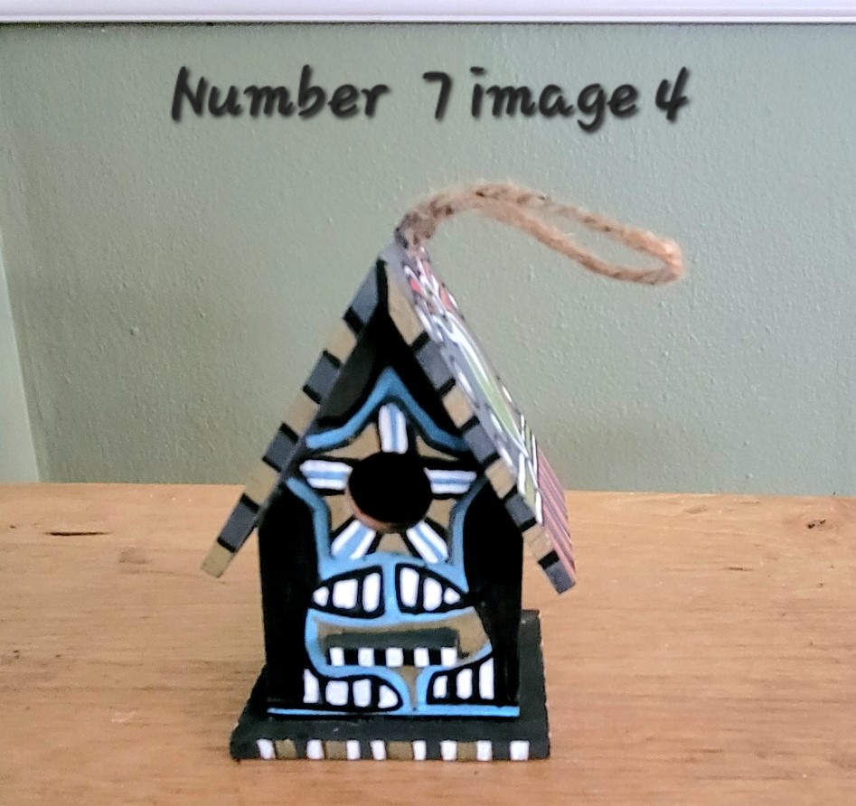 NUMBER 7 IMAGE 1 THROUGH 4 BIRD CAGE SMALL $18.0