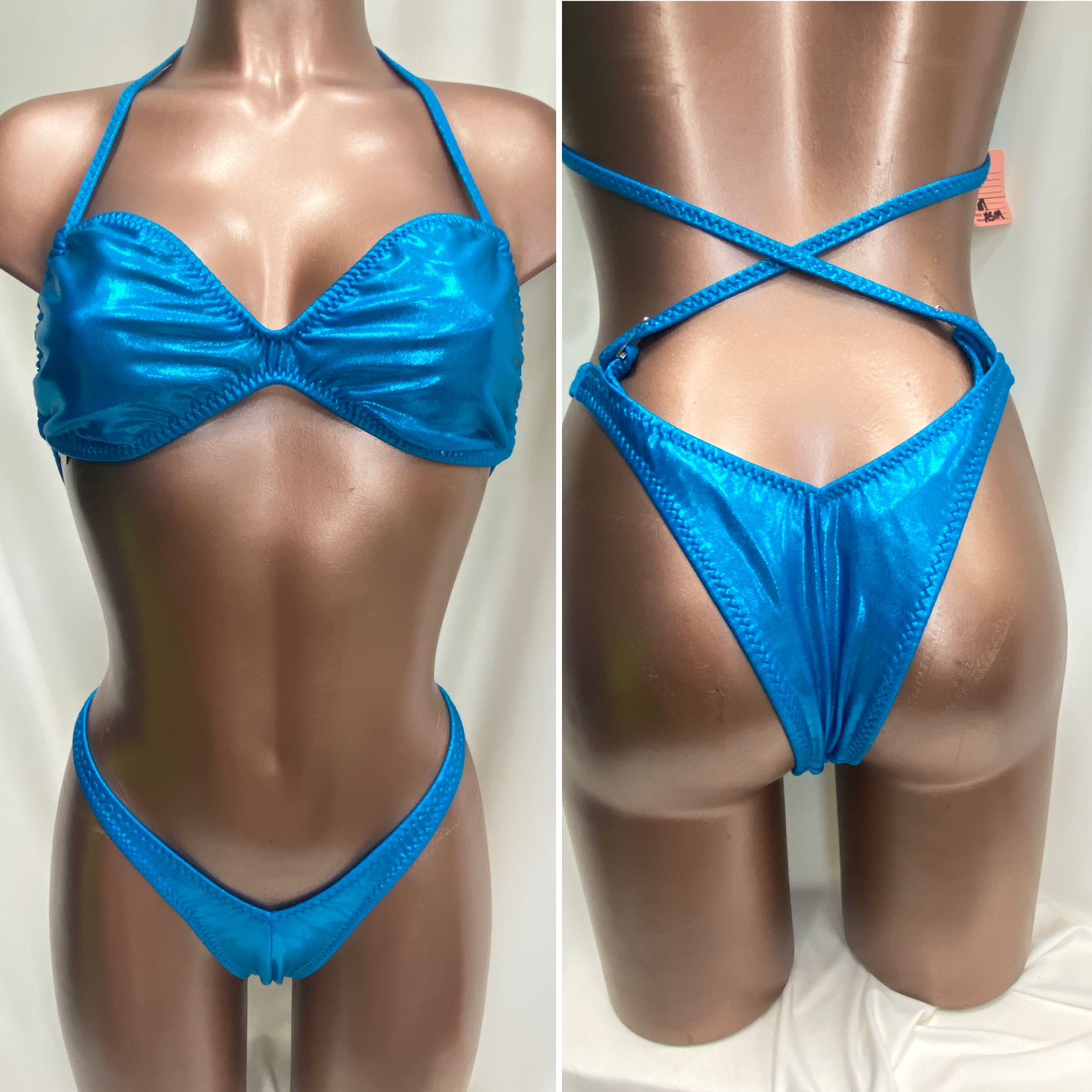 R8002 $35
C+ brazilian top
Medium front, xsmall back 
Aqua frost