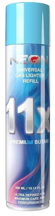 NEON-11X
NEON BUTANE GAS 11X
 (300ML)