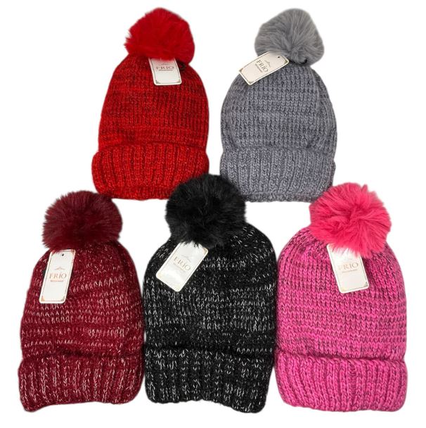 LB2108B
LADY BEANIE MARBLED TOP
812462032426
144 CS/PACK