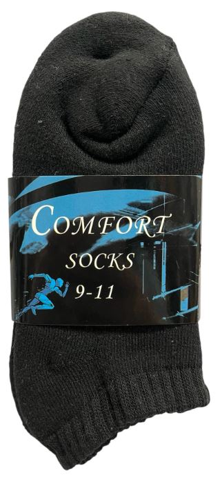 L301 
2PK CONFORT SOCKS LOW CUT BLACK 9-11
UPC 6223416781255
L401
2PK COMFORT SOCKS LOW CUT BLACK 10-13
UPC 812462030453
120 CS PACK
