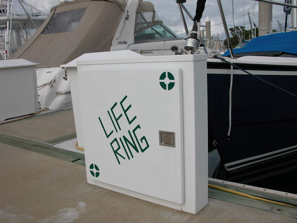 Life Ring Cabinet