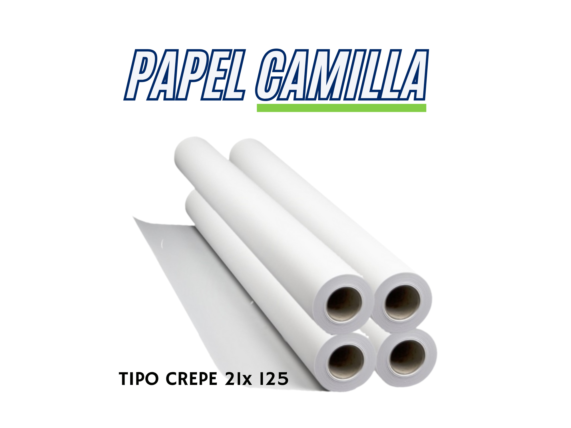 Papel camilla crepe
