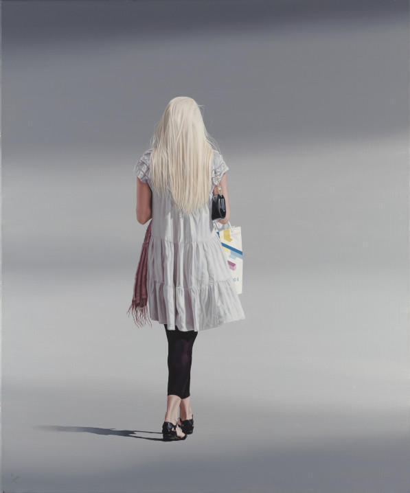 The Gift, 91.5 x 81 cm, Oli on Linen
 - Placed with Gallery