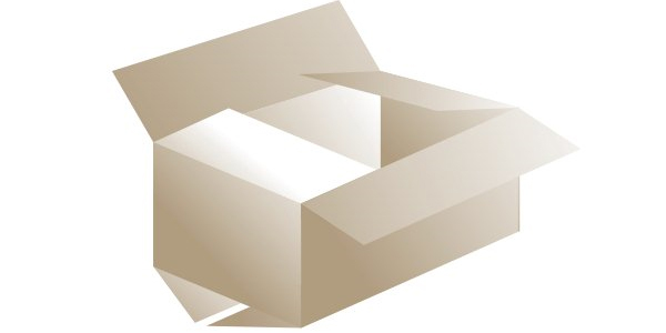 Caja Regular Ranurada
Caja con 2 largos, 2 anchos y 1 fondo o alto. Puede venir pegada o engrapada. Este tipo de caja es la más común en el mercado. Consiste básicamente de una pieza con unión pegada o grapada y solapas en la tapa como en el fondo, que se une en el centro. Ejemplo: Caja para huevo