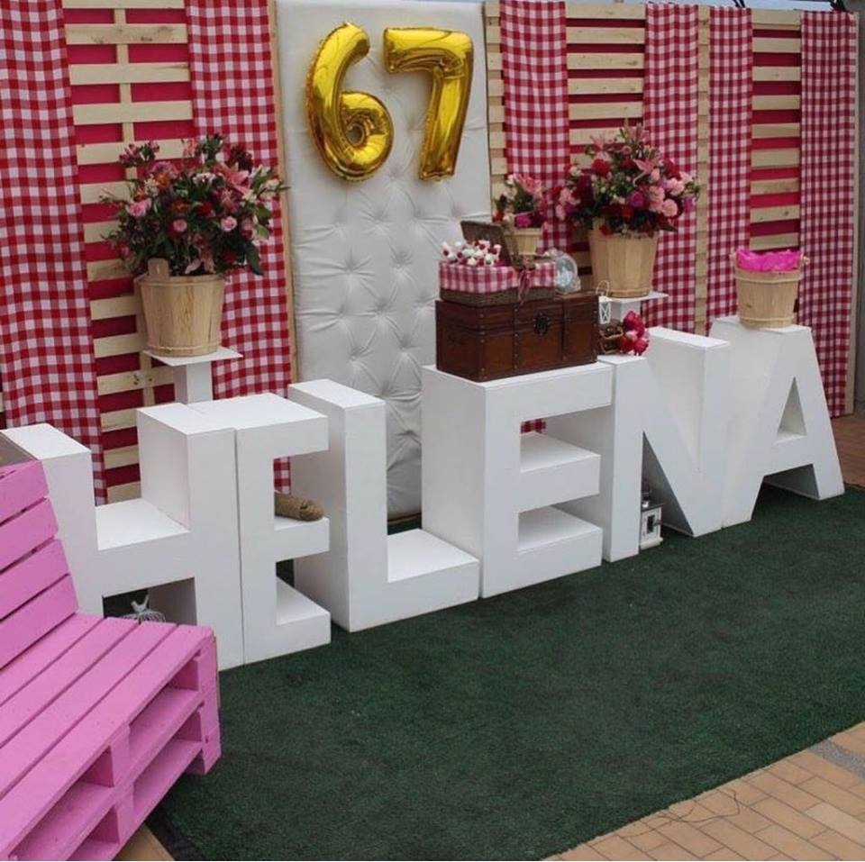 Cada letra en Alquiler
Medidas 80cm de Altura
$35.000