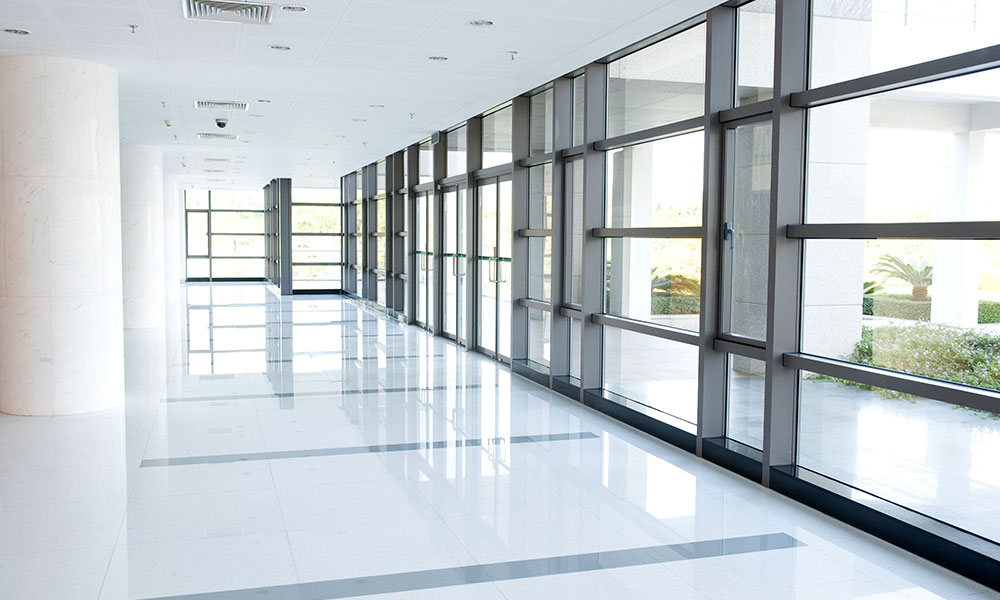 Corridor Of The Office Building
