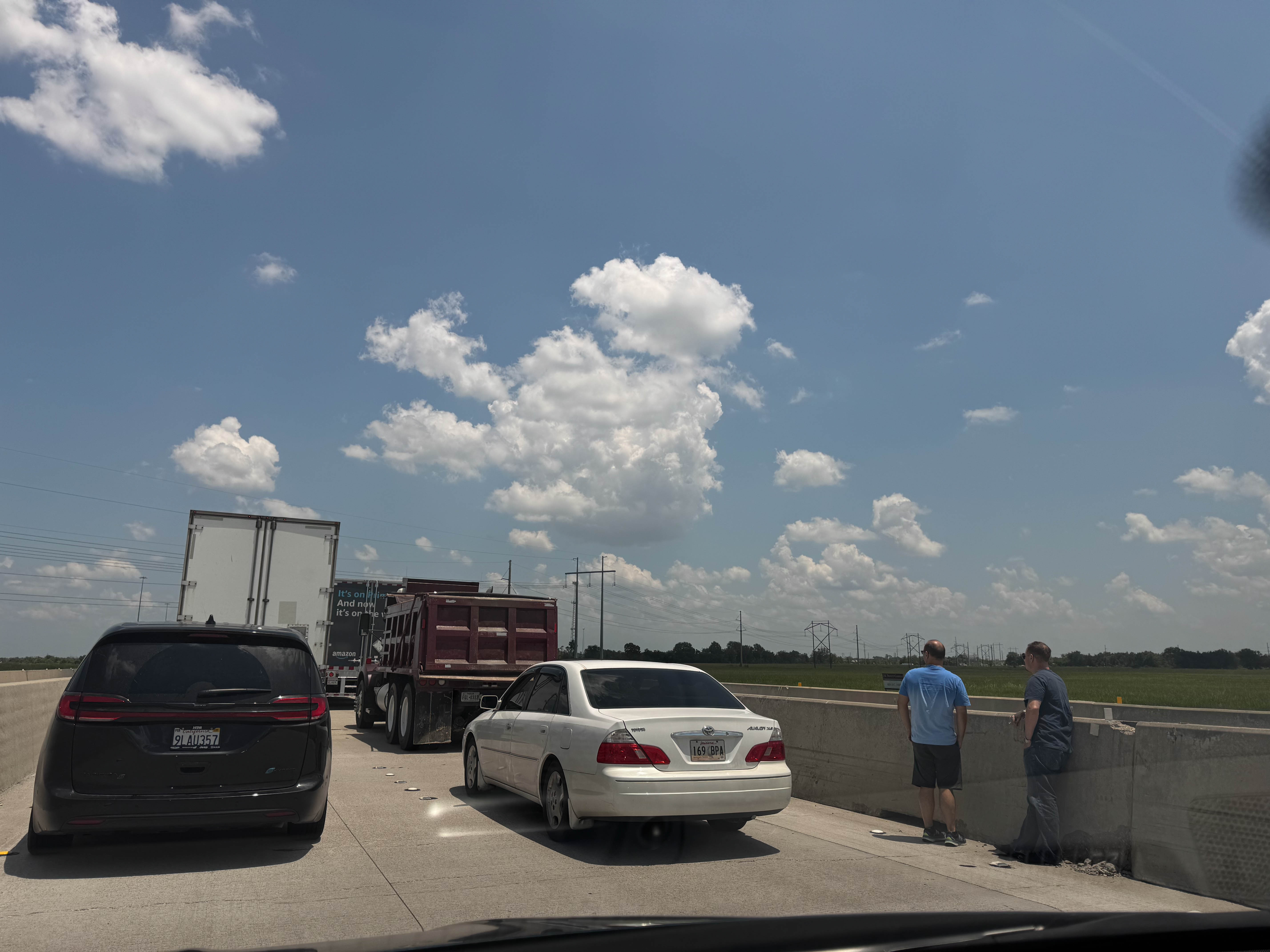 Houston, and it's problems, just didn't want to let us go.
