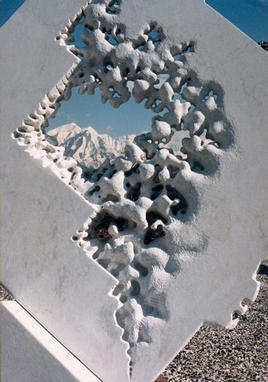 Iceberg- (Detail), Carrara white marble, Livorno, Italy - Deta
