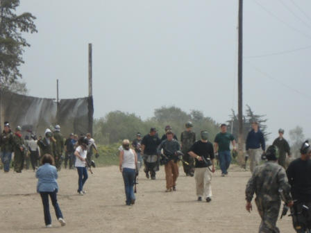 Paintballing time...