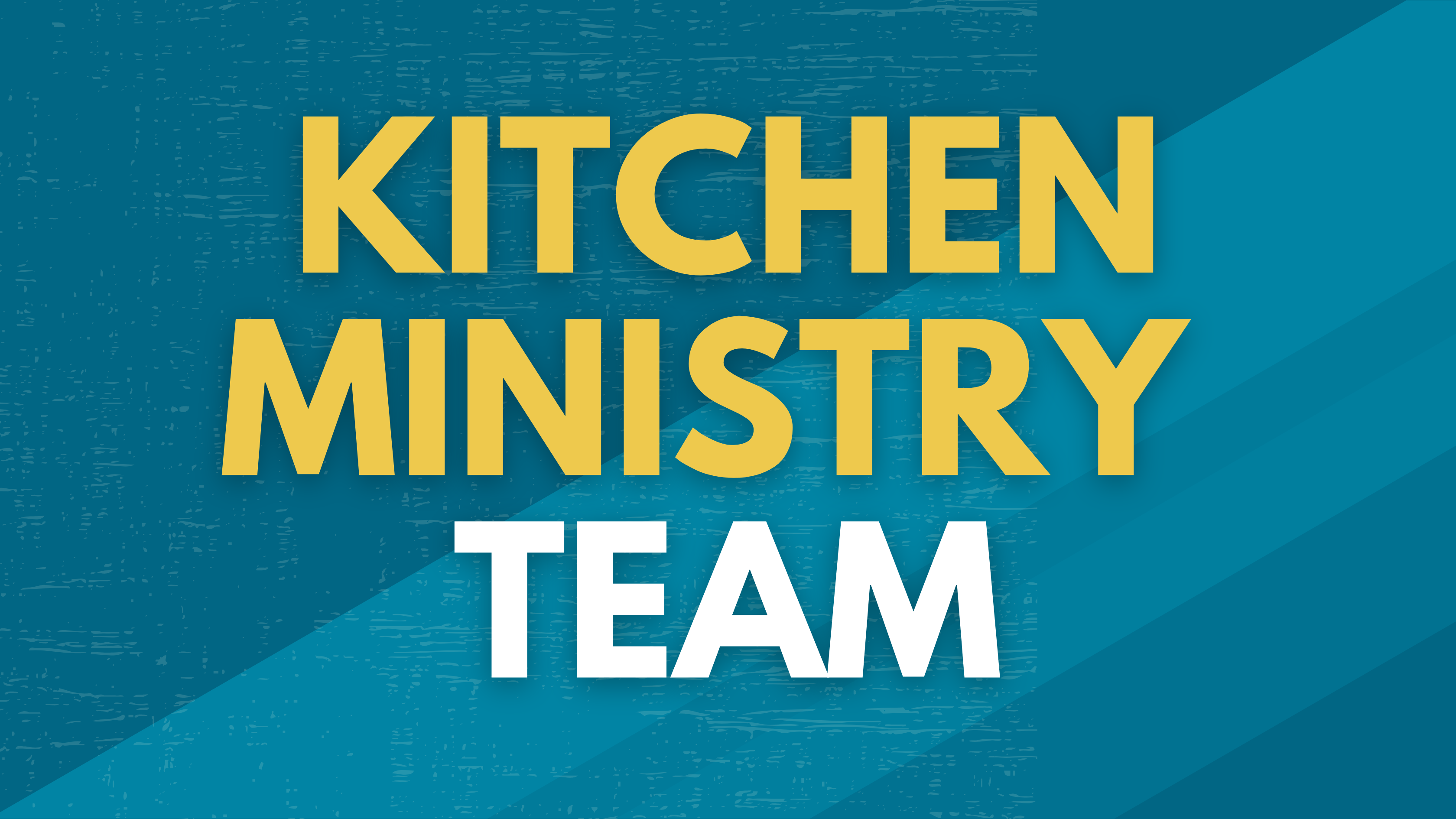 This TEAM is ideal for individuals with spiritual gifts of helps, service and hospitality and administration.
