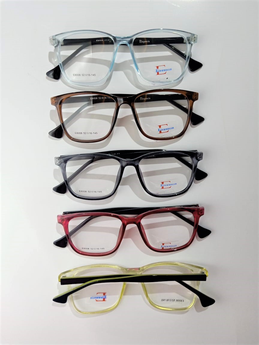 Modelo: E9002
Colores Translucidos: Cafe, Negro brilloso, Gris, Amarillo, Verde, Humo, Lila, Cafe Claro y Azul
Colores Difuminados: Cafe, Rojo, Morado, Azul, Negro/Transparente y Negro/azul