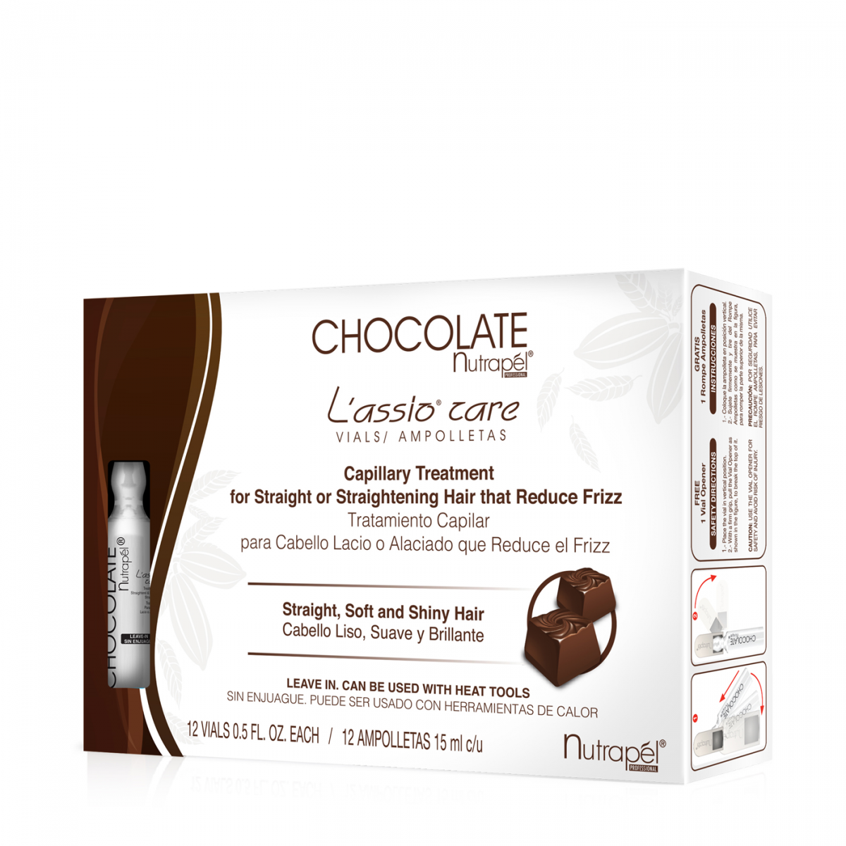 AMPOLLETAS REPARACIÓN 
Y ALACIADO LEAVE-IN
