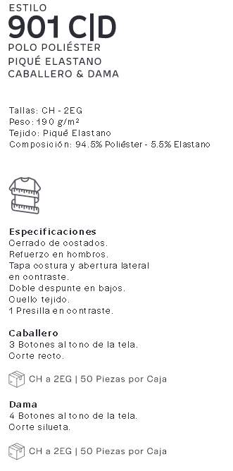 DESCRIPCION ESTILO 901