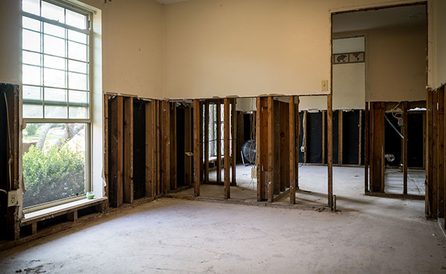 Inside a Home