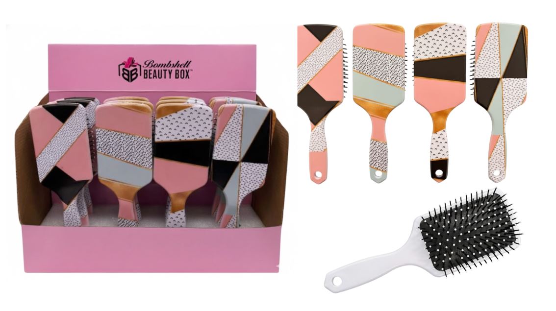 BR-390
HAIR BRUSH PATTERN SQUARE 12 UNIT DISPLAY
UPC: 812462034512
240 CS PACK
