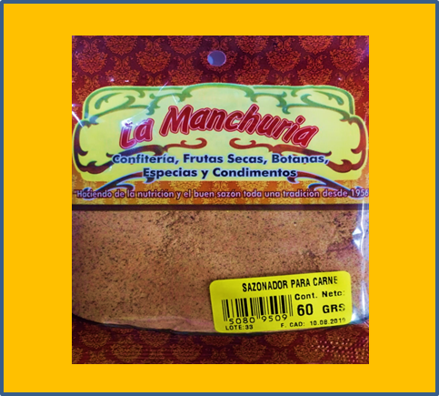 SAZONADOR PARA CARNE
20 Y 60 GRS