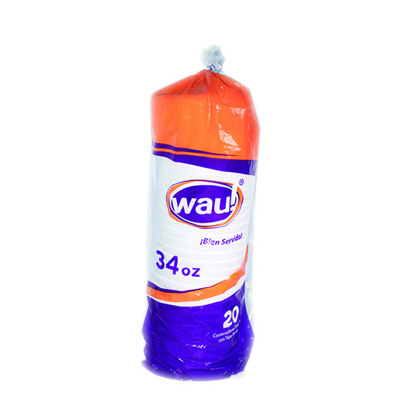 Contenedor Wau 34oz
