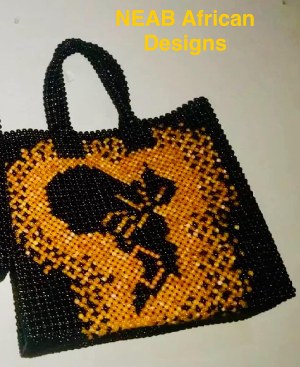 Tote bag with African Continent Design