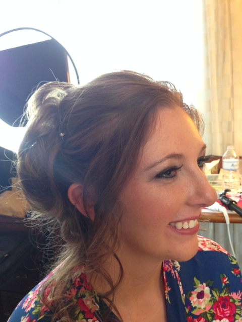 Updo With Loose Curls 2