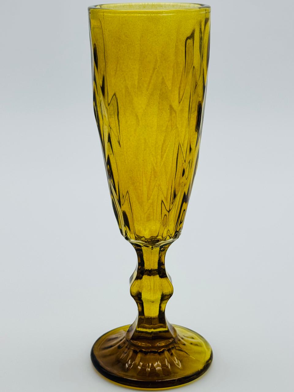 Copa Flauta Libia Ambar 220ML

