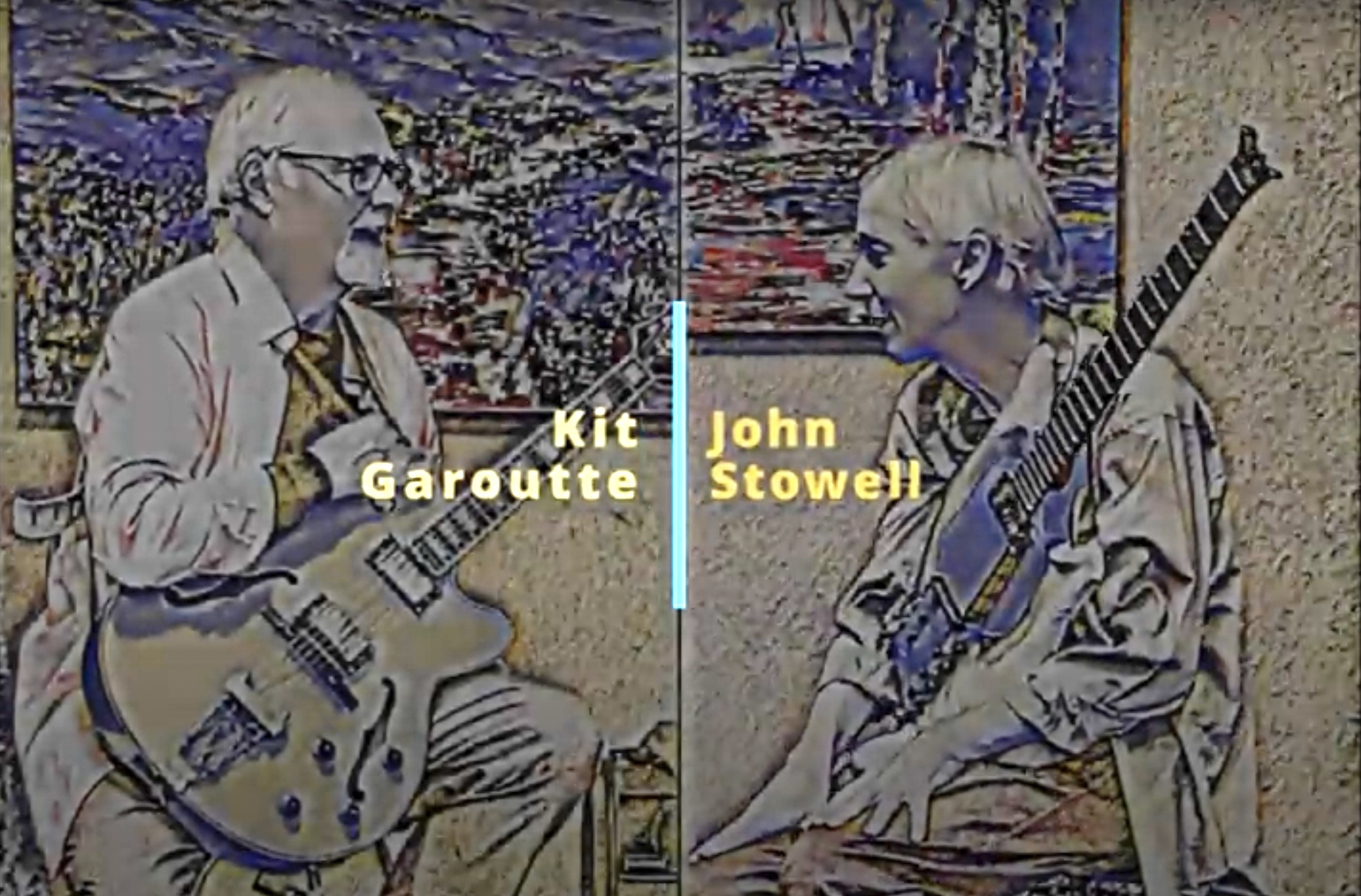 Kit Garoutte & John Stowell "art" image from an Attic Gallery show.