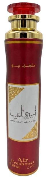 733929
AIR FRESHENER LATTAFA 
AMEERAT AL ARAB - 300ML
UPC: 6291108733929
72 CS PACK

