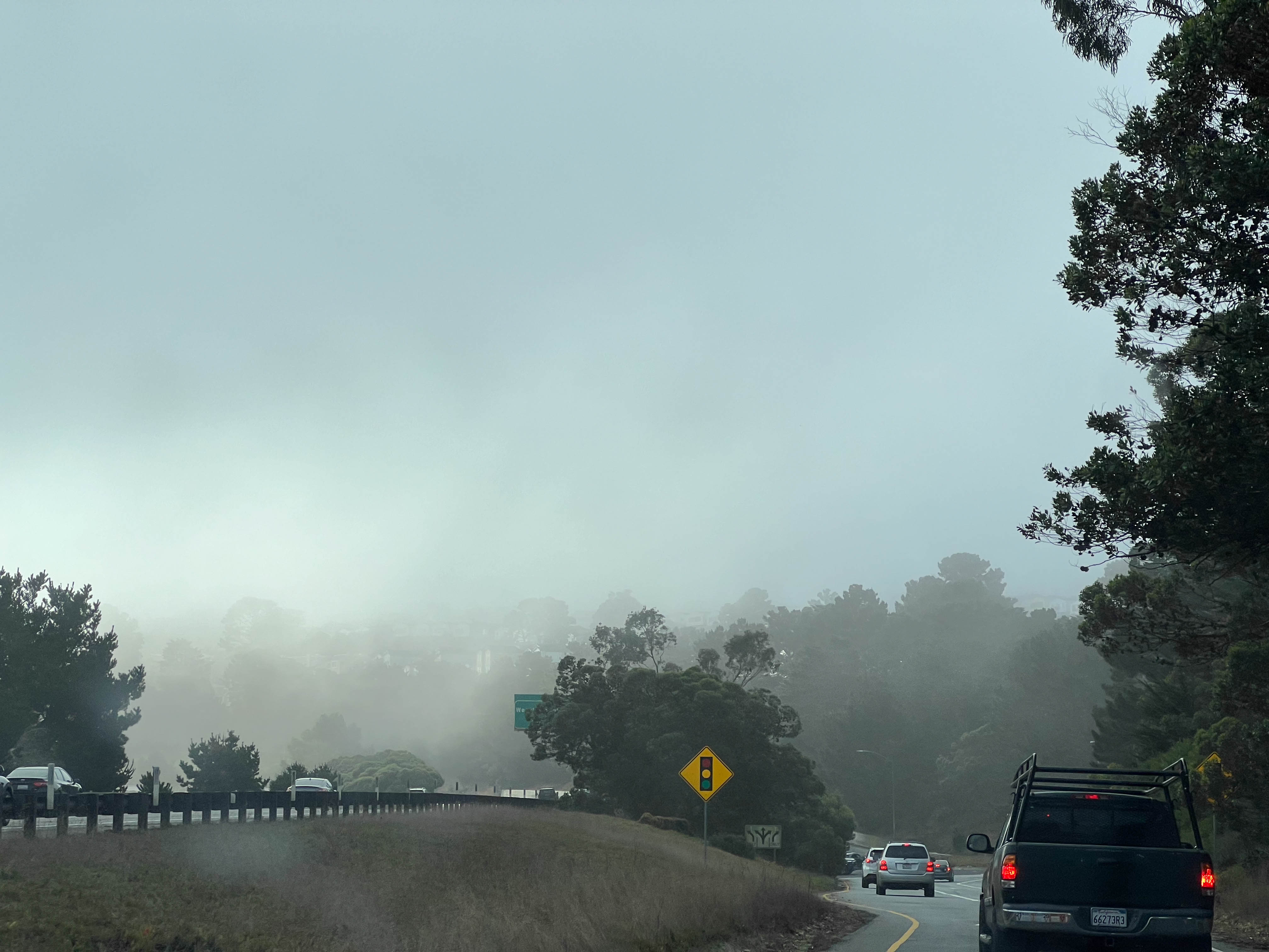 They call the fog Karl...I have no idea what that's all about