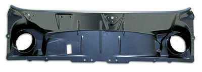 Lower cowl with air vents.