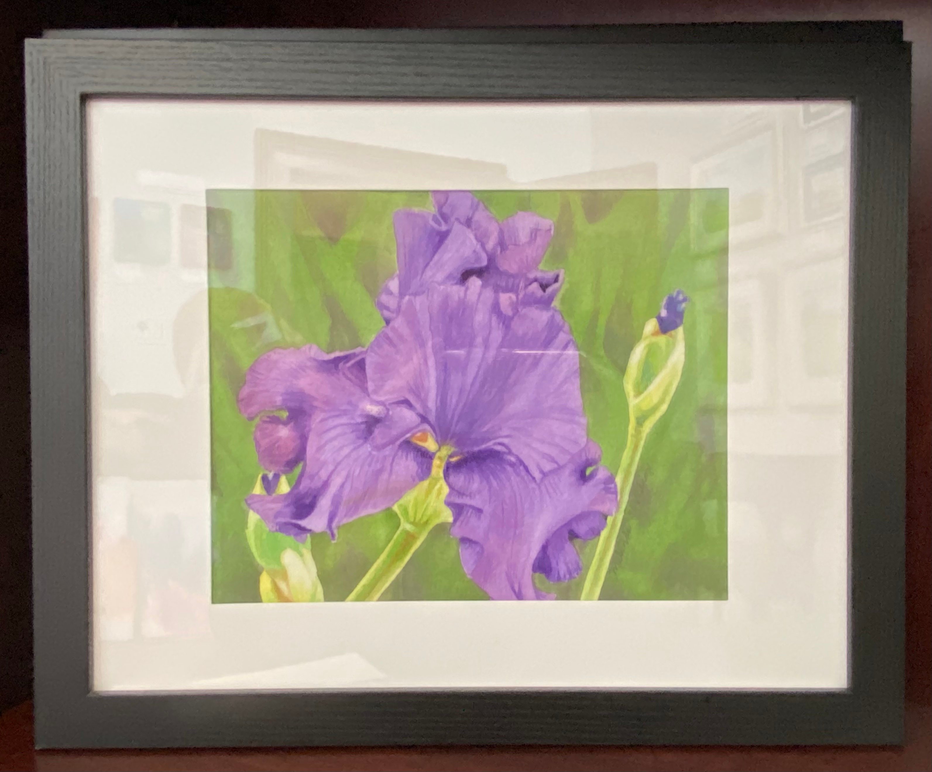 Purple Iris
Watercolor
8"x10"
$275.