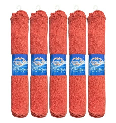 ST-6
SAMMY MILLS 6PK RED SHOP TOWEL 
13X14
UPC: 851660165338
72 CS PACK
