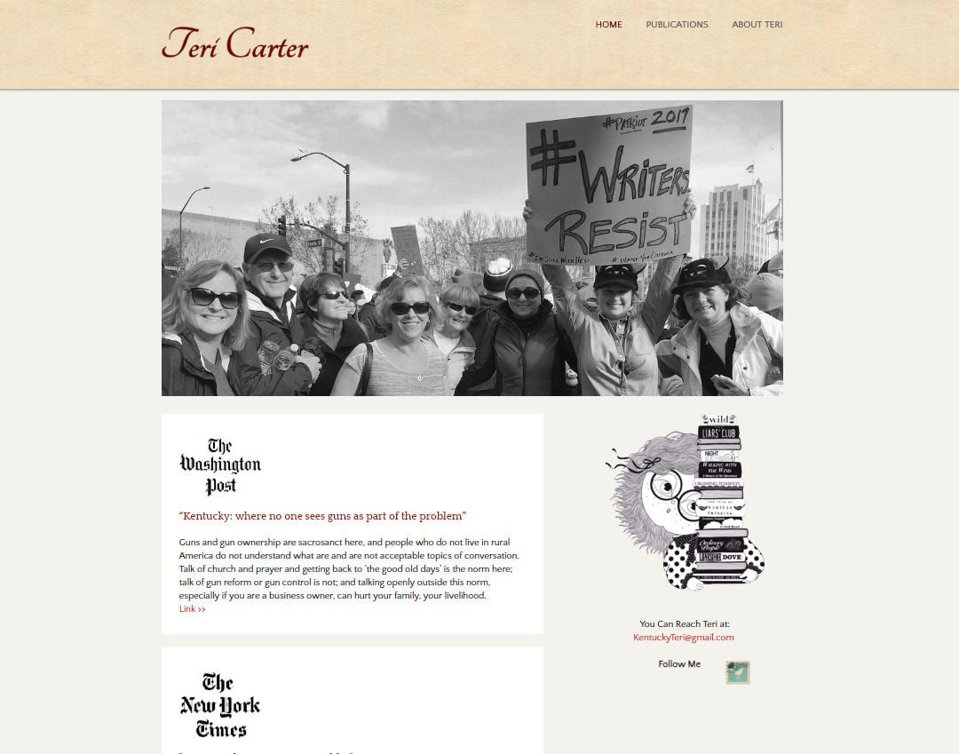 Teri Carter Website