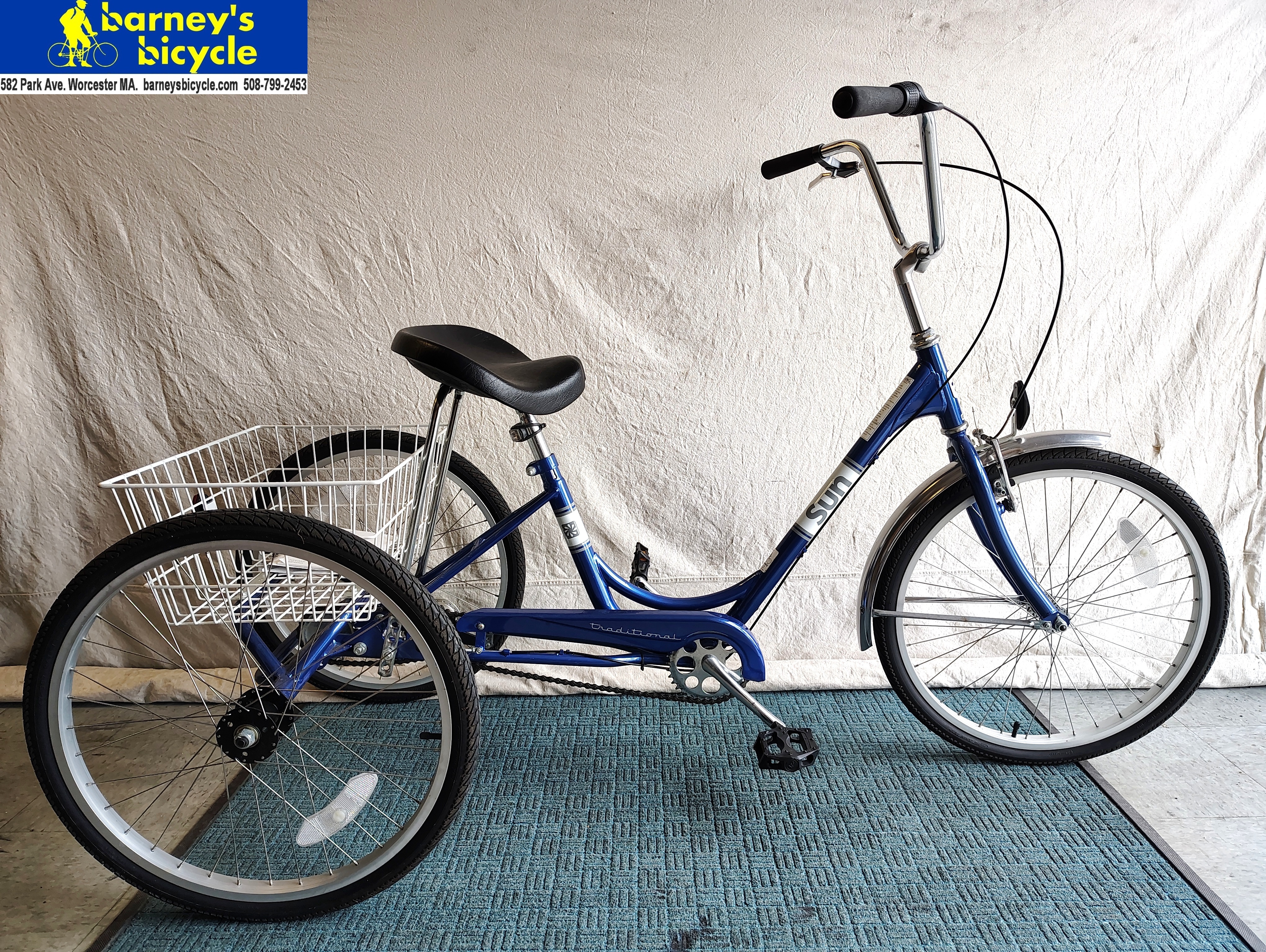 Sun Adult Trike 3spd
Full Size, 24" Wheels
589.99 (Like New)
