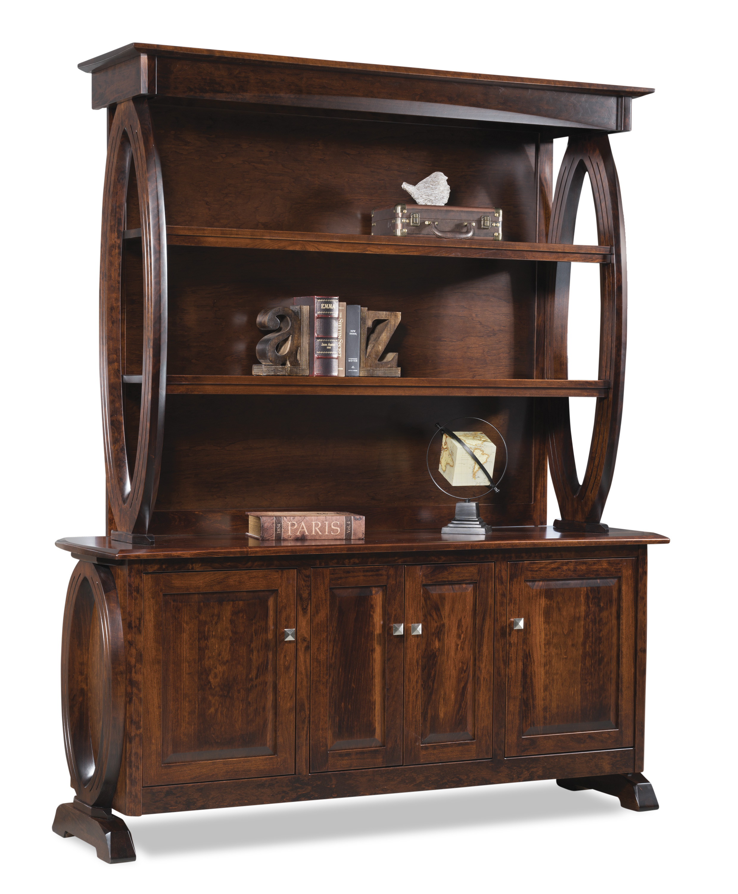 Saratoga Back Bar w/Hutch-#132