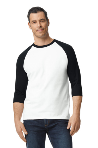PLAYERA TIPO RAGLAN 3/4 ADULTO