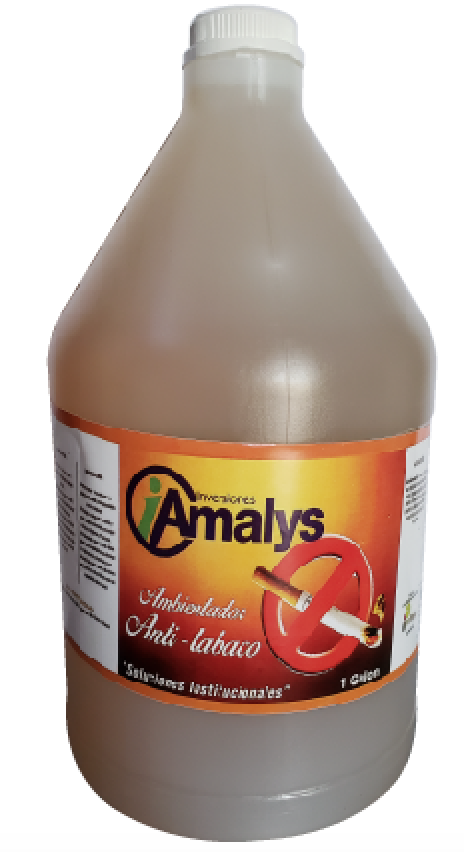 Ambientador Anti-Tabaco Amalys 4/1 Gl
Código: 11114