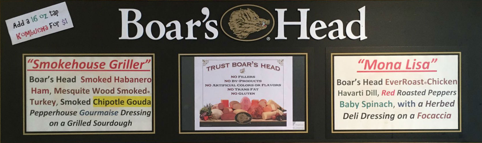 Boar’s Head Options