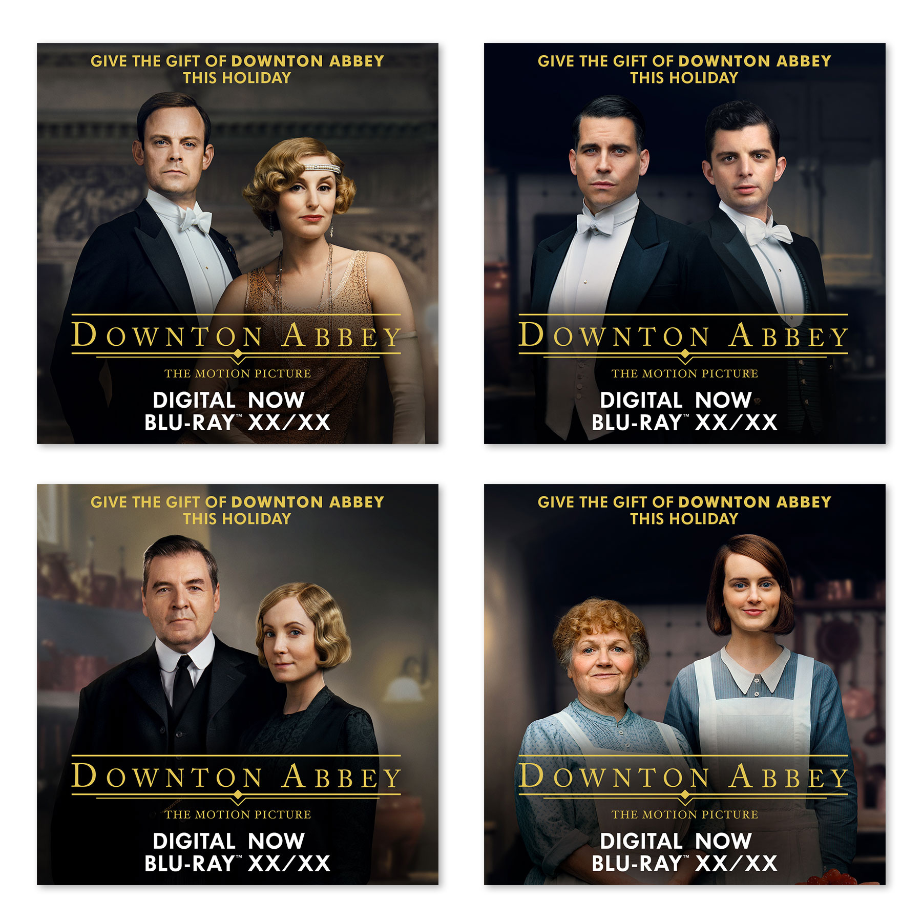 Downton Abbey Digital Ads