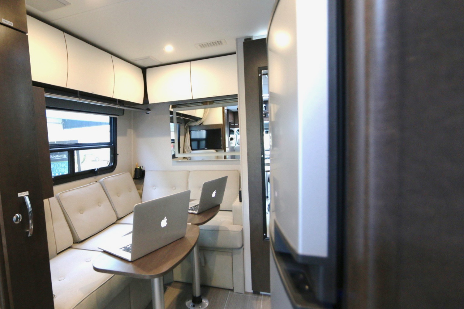                                    Unity Rear Area 
                Couch Configured with Computer Tables