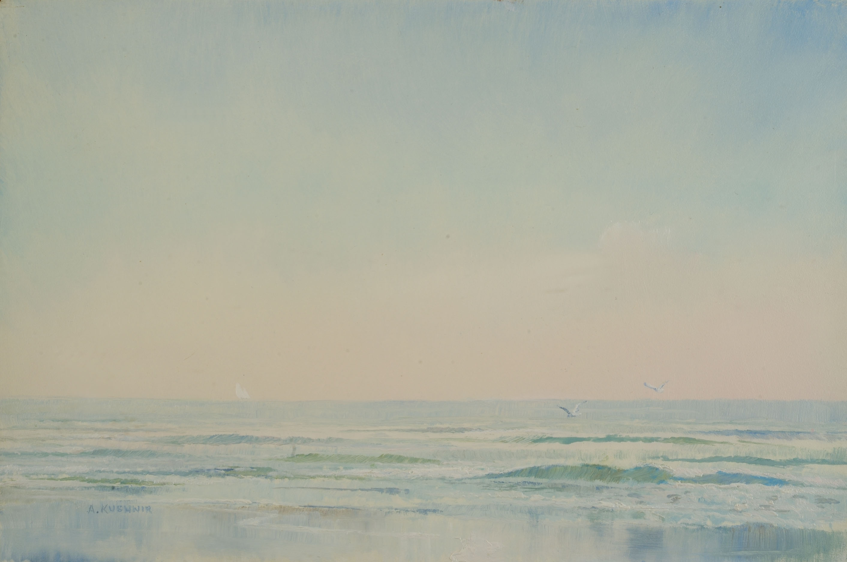 Free as Birds, 8" x 12" Oil on Panel