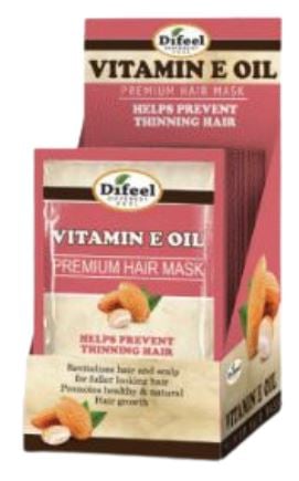 SH31-VIT18
PREMIUM HAIR MASK VITAMIN E OIL 50G
144 CS
