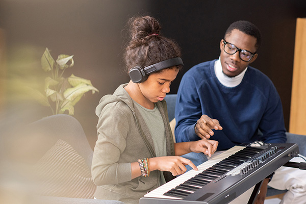 Piano home lesson