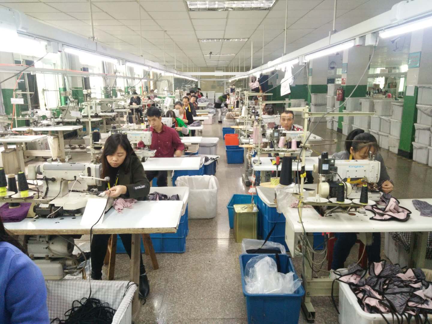 Woman exercises outdoor