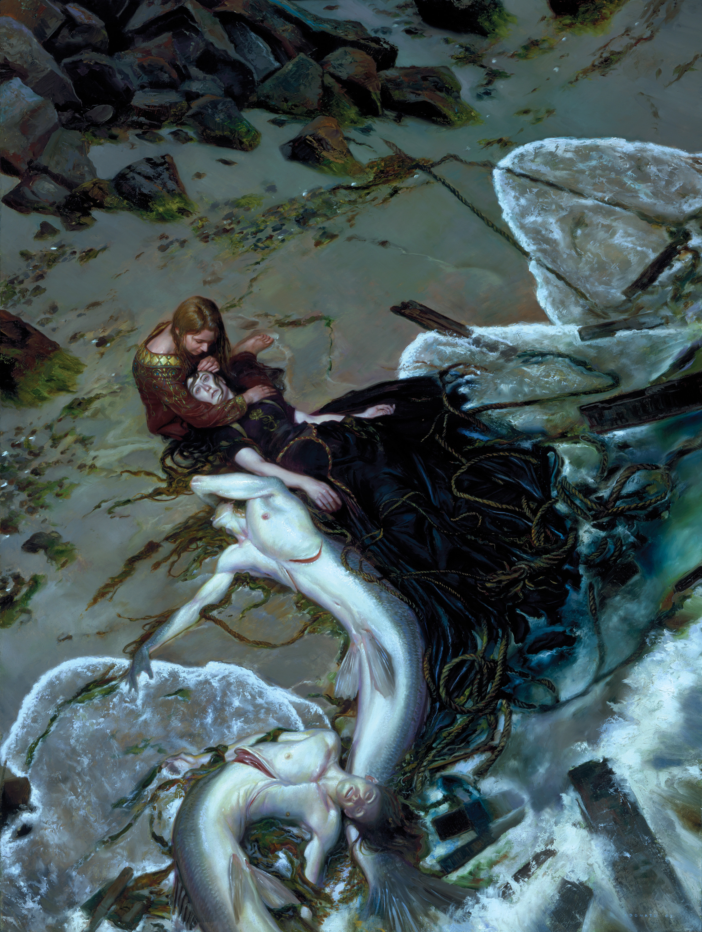 The Golden Rose
48" x 36"  Oil on Panel  2007