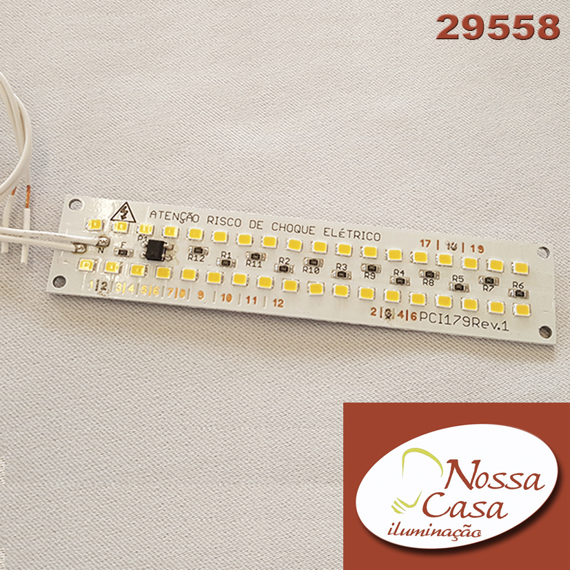 Placa Led 127v 10w 3000k