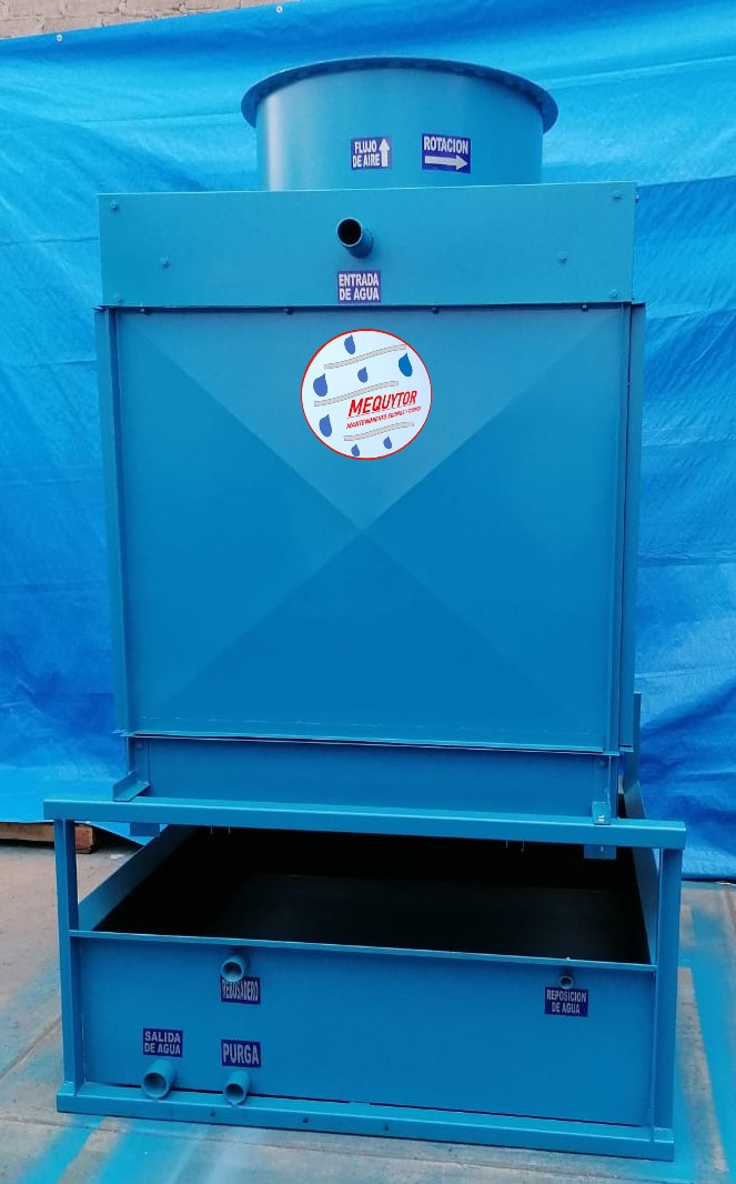 TORRE DE ENFRIAMIENTO MODELO TE-4-3-3.0 GALVANIZADA