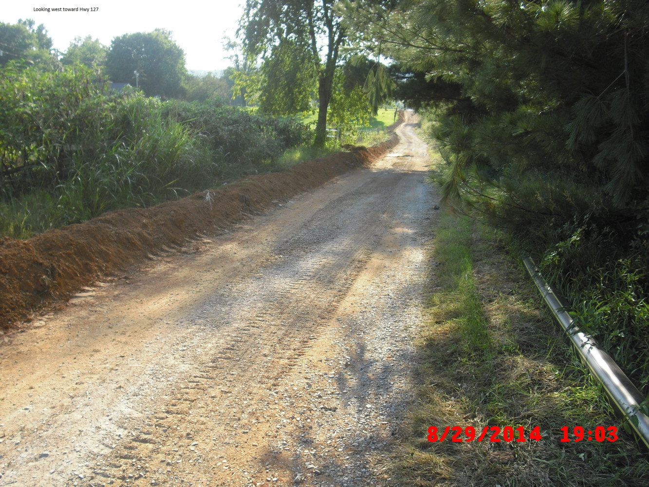 Looking West Toward Hwy 127 View 2